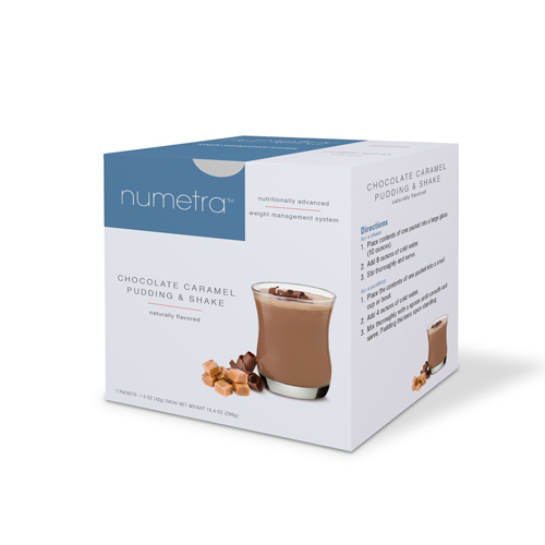 Numetra Chocolate Caramel Pudding & Shake - Image 2