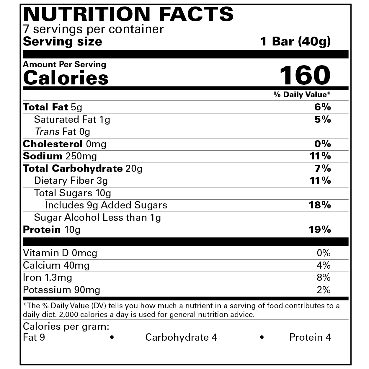 Sweet and Salty Peanut Bar - Image 2