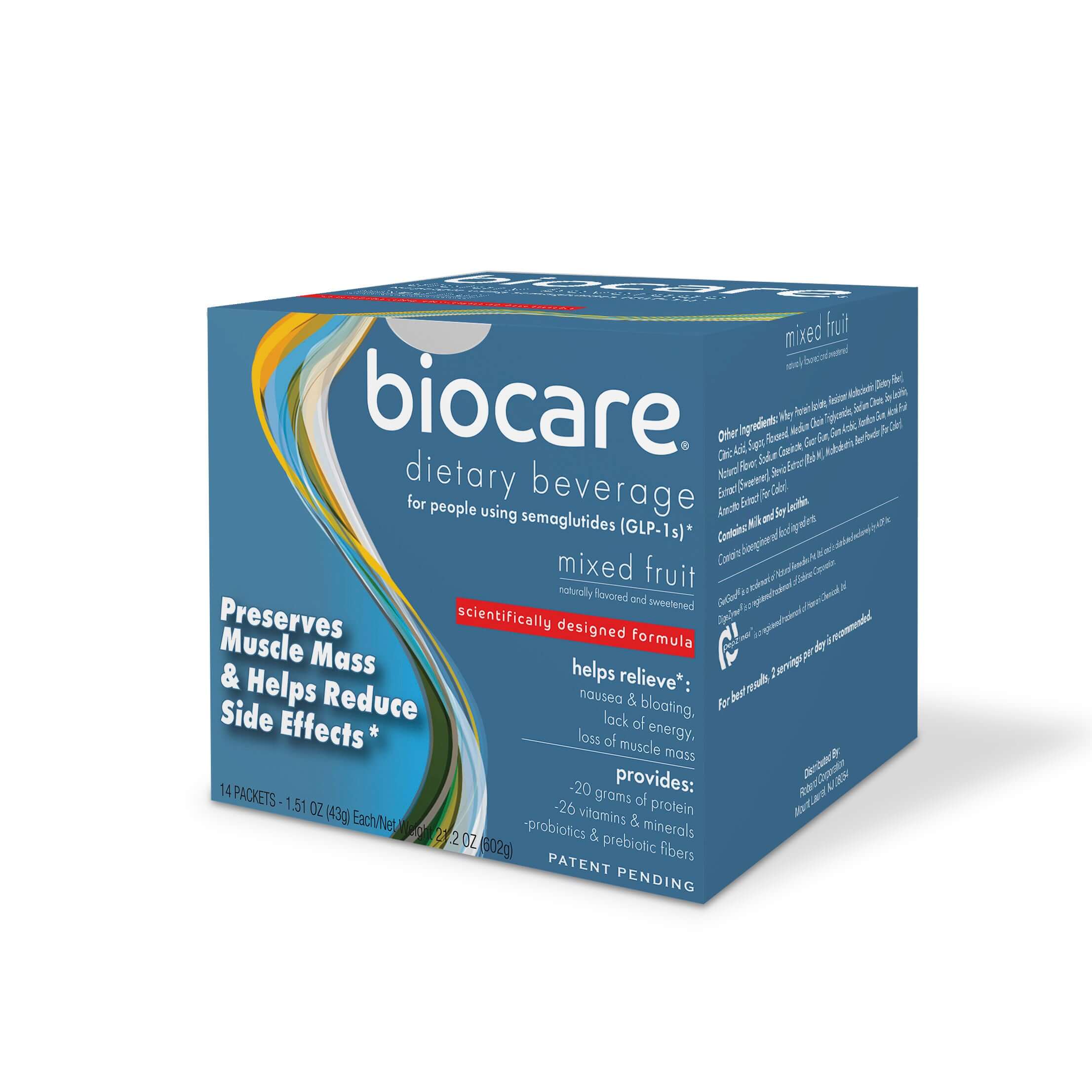 Biocare Mixed Fruit Beverage - GLP1 support - Image 3