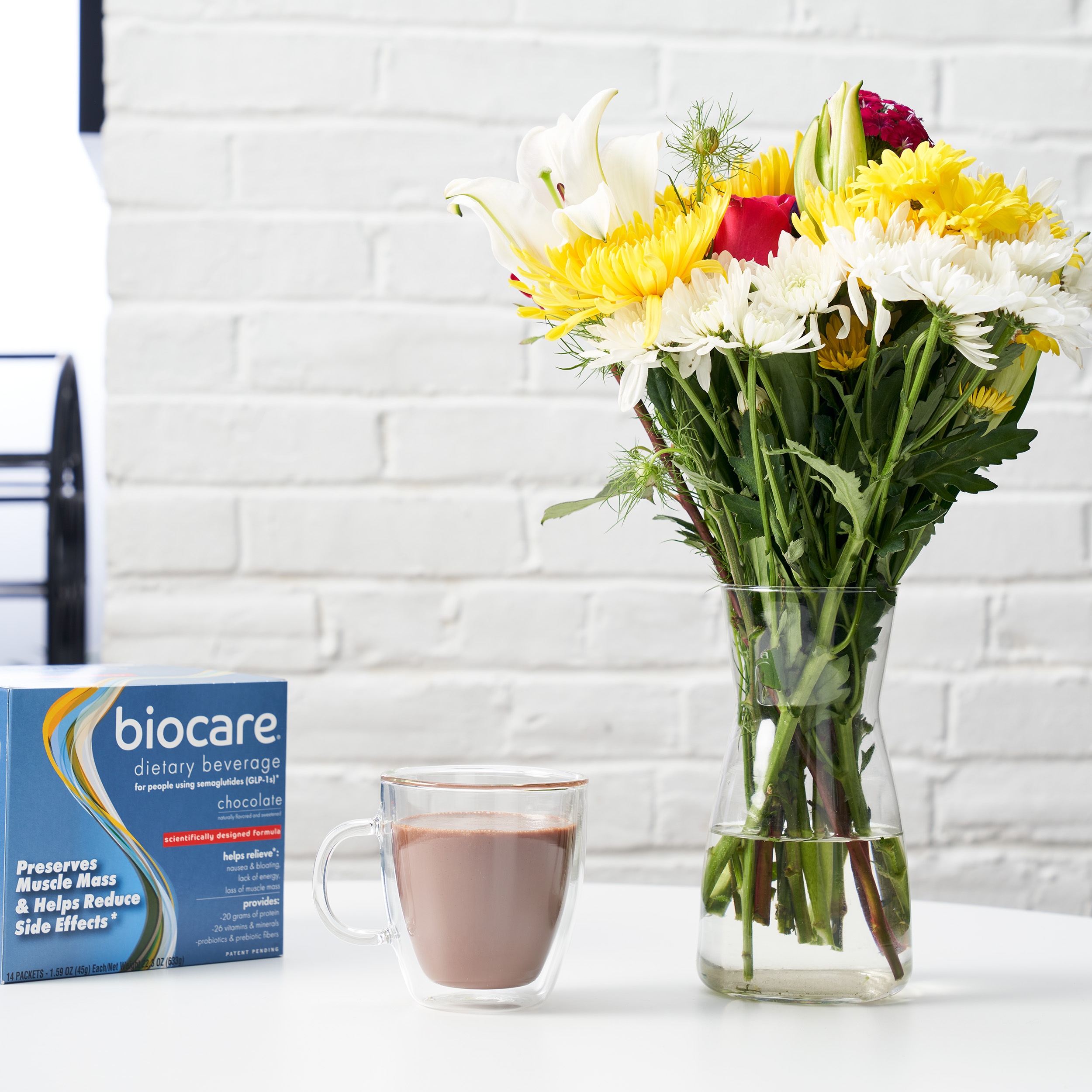 Biocare Chocolate Beverage - GLP1 support