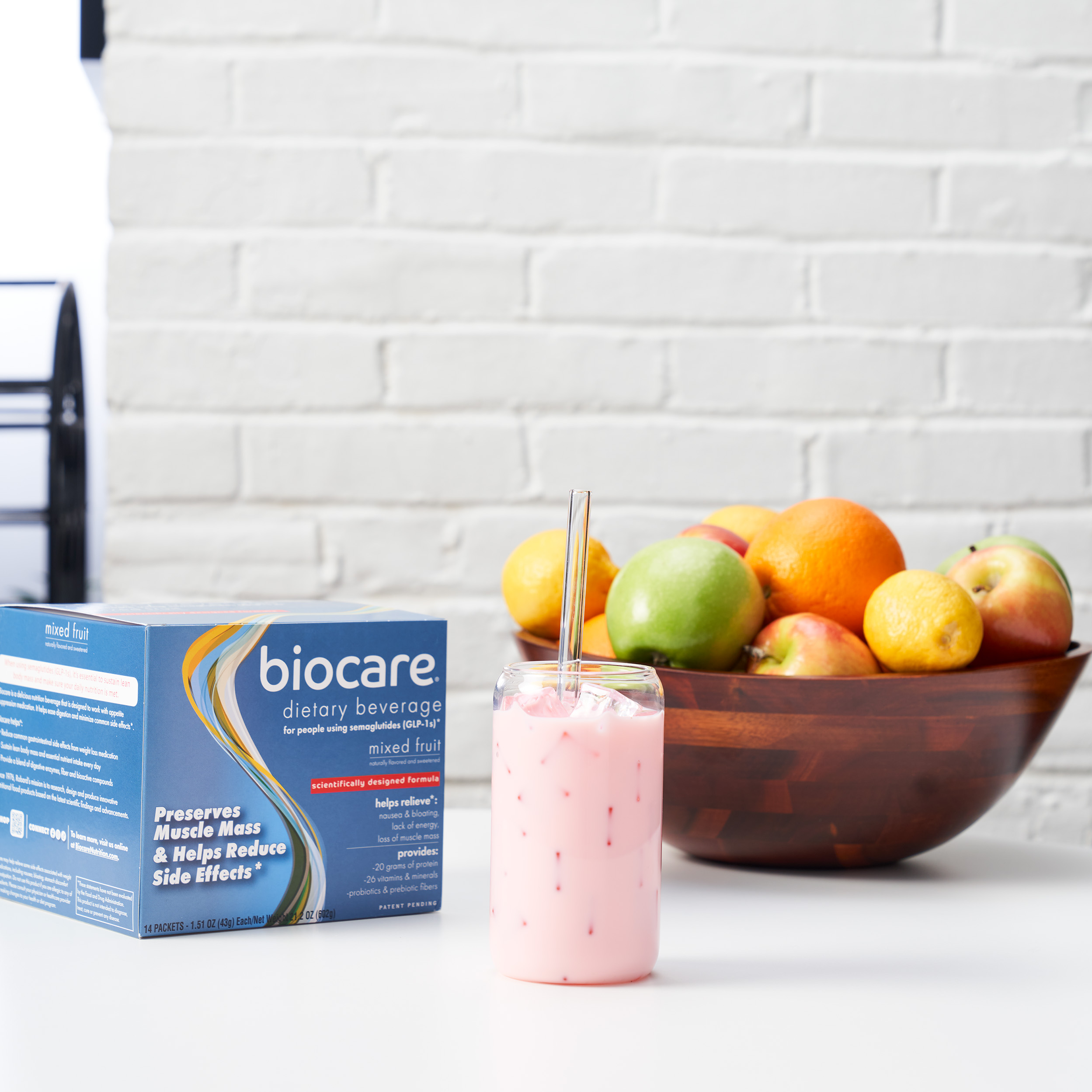 Biocare Mixed Fruit Beverage - GLP1 support